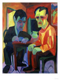The Discussion, Circa 1925 Lámina giclée por Edgar Degas