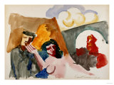 Study for 'The Conjugal Life', 1913 Impressão giclée por David Gilmour Blythe Study for 'The Conjugal Life', 1913 Impressão giclée por David Gilmour Blythe