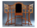 A Large Oak Hall Unit Designed by Gustave Serrurier-Bovy (1858-1910), Circa 1898 Giclee Print by Alvar Aalto