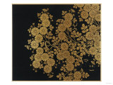 A Lacquer Box Decorated with Chrysanthemums, 20th Century Giclee-trykk av Okada Beisanjin A Lacquer Box Decorated with Chrysanthemums, 20th Century Giclee-trykk av Okada Beisanjin