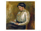 Woman Reading Giclee Print by Henri Edmond Cross