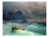 The Shipwreck, 1873 Giclee Print by Carl Frederic Aagaard