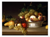 Fruit in a Chinese Basket, 1822 Giclée-Druck von James Peale