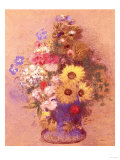 Vasija de flores Lámina giclée por Mary Cassatt Vasija de flores Lámina giclée por Mary Cassatt