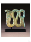 An Egyptian Pale-Blue Faience Plaque of a Cobra, Dynasty XXVI-XXX, 664-30 B.C. Giclee Print