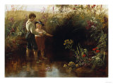 Prairie Flowers, 1862 Giclee Print by Jerome Thompson Prairie Flowers, 1862 Giclee Print by Jerome Thompson