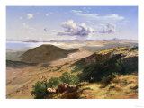 The Valley of Mexico, 1882 Giclée-Druck von Jose Maria Velasco