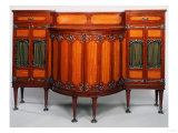A Mahogany and Satinwood Buffet by Morris & Company, Circa 1899 Giclee Print by Adler & Sullivan 