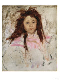 Sketch for Portrait of Agnes, Age Six reproduction procédé giclée par Mary Cassatt