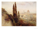 Florence reproduction procédé giclée par Carl Frederic Aagaard