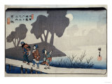 Miyanokoshi, Station 27', from the Series, 'Sixty-Nine Stations of the Kisokaido' Lámina giclée por Hashiguchi Goyo Miyanokoshi, Station 27', from the Series, 'Sixty-Nine Stations of the Kisokaido' Lámina giclée por Hashiguchi Goyo