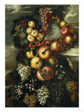 Autumn, One of the Four Seasons Giclee Print by Adler & Sullivan 