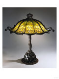 A Rare 'Octopus' Leaded Glass and Bronze Table Lamp Giclee-trykk av Guiseppe Barovier