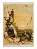 Title Page of 'South Australia Illustrated', 1846-7 Giclee Print Title Page of 'South Australia Illustrated', 1846-7 Giclee Print