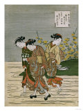 The Jewel River at Ide, from the Series 'The Six Jewel Rivers' reproduction procédé giclée par Hashiguchi Goyo