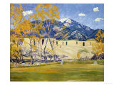 Taos Lane Giclee-vedos tekijänä Emilio Boggio