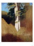 Tree with Blue Sky reproduction procédé giclée par Alfred Thompson Bricher