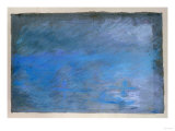 Waterloo Bridge, Brouillard, Pastel on Blue Paper 1901 Giclee Print by Edgar Degas