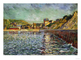 Le Port-En-Bessin (Calvados), Circa 1884 reproduction procédé giclée par Eugène Boudin