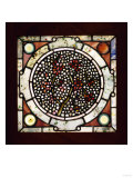 A Jeweled Leaded Glass Panel, Circa 1890 Giclee Print by Dirk Van Erp