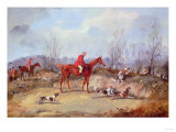 Tally Ho! Samuel Henry Alken (1810-1894), Aka Henry Alken, Jun reproduction procédé giclée par Carl Frederic Aagaard