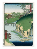 River of Waterfalls, Oji', from the Series 'One Hundred Views of Famous Places in Edo' reproduction procédé giclée par Hashiguchi Goyo