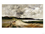 A Passing Shower on Long Island, 1885 Lámina giclée por Alfred Thompson Bricher