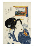 The Diplomatic Type, from the Series 'Twelve Modern-Day Beauties' Giclee-trykk av Ioki Bunsai The Diplomatic Type, from the Series 'Twelve Modern-Day Beauties' Giclee-trykk av Ioki Bunsai