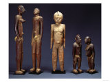 A Group of Lobi Figures Lámina giclée