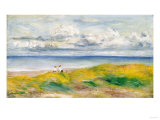 On the Cliffs, 1880 Giclee Print by Pierre-Auguste Renoir