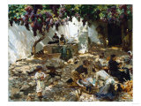 Women at Work Giclee-trykk av Herri Met De Bles