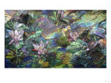 A Fine Mosaic Panel Giclee-trykk av Tani Bunchu A Fine Mosaic Panel Giclee-trykk av Tani Bunchu
