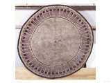 A Circular Wool Carpet, Circa 1925 Lámina giclée por Franz Arthur Bischoff