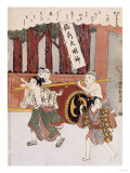 The Second Month' from the Series 'Customs of Poets in the Four Seasons' reproduction procédé giclée par Chokosai Eisho 