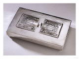 An English Silver Inkstand with Opals, Liberty & Co., Birmingham, 1904 Giclee-trykk av Maurice Bouval