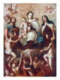 Madonna and Child Giclee Print by Jose Agustin Arrieta