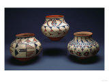 San Ildefonso Pueblo Pottery Giclee Print