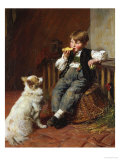 Lunch Time Giclee-trykk av William Bradford Lunch Time Giclee-trykk av William Bradford