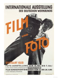 Film and Photo, Film Und Foto, Exhibition Poster, Artist Unknown, 1929 Giclee Print