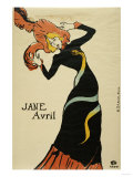 Jane Avril, 1899 Láminas por Mary Cassatt Jane Avril, 1899 Láminas por Mary Cassatt