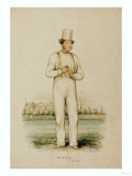 William Hillyer (1813-61), at Lords, Published 17th June 1850 Giclee Print by John Corbet Anderson