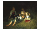 New Friends, 1877 Giclee Print by Joseph Bail