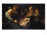 The Adoration of the Shepherds Lámina giclée por Hendrik Avercamp