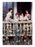 The Balcony, 1911 Giclee Print by Sir William Beechey