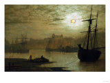 On the Esk, Whitby, 1877 Giclee-trykk av William Bradford On the Esk, Whitby, 1877 Giclee-trykk av William Bradford