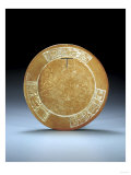 A Mayan Carved Plate, Late Classic, Circa A.D. 550, 950 Giclee Print