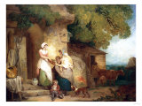 Rustic Benevolence, 1791 Giclee-trykk av William Bradford Rustic Benevolence, 1791 Giclee-trykk av William Bradford