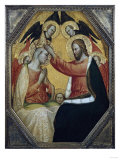 The Coronation of the Virgin Giclee-trykk av Giovanni Battista Benvenuti