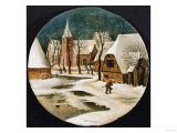A Village in Winter Giclee Print by Hendrik Avercamp A Village in Winter Giclee Print by Hendrik Avercamp