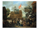 Southwark Fair, 1733 Giclee-trykk av Emilio Boggio Southwark Fair, 1733 Giclee-trykk av Emilio Boggio